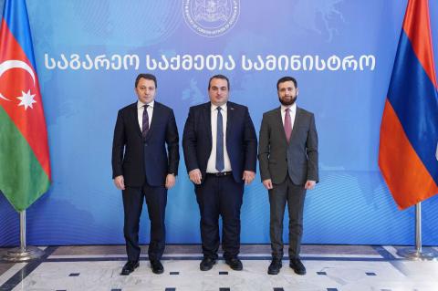 Ermenistan, Azerbaycan ve Gürcistan yetkilileri Tiflis’te bir araya geldi