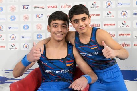 Гимнаст Гамлет Манукян стал чемпионом Европы