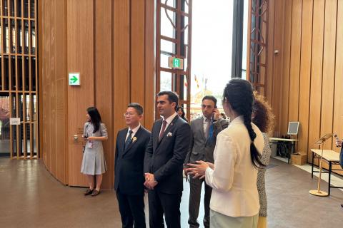 Le vice-président de l’Assemblée nationale, Hakob Arshakyan, a visité l’exposition universelle « EXPO 2025 Osaka, Kansai, Japon »