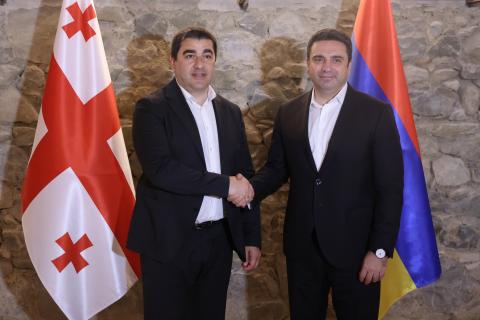 Alen Simonyan ve Şalva Papuaşvili Ermenistan-Gürcistan işbirliğini görüştü