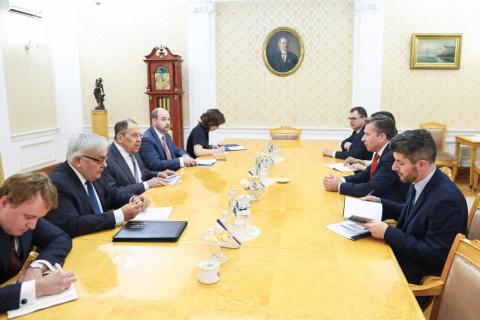Лавров обсудил с заместителем генерального секретаря ООН ситуацию в Украине и на Ближнем Востоке