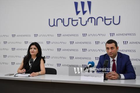 Пресс-конференция начальника Управления транспорта мэрии Еревана Вазгена Арутюняна
